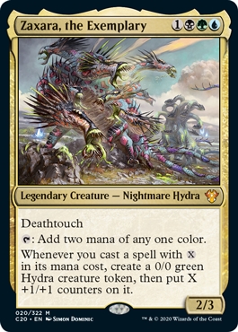 Zaxara, the Exemplary Commander 2020